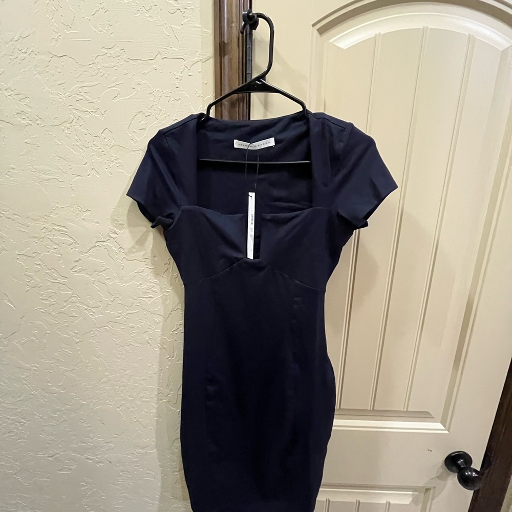 Susana Monaco Mini Dress Midnight color size S NWT